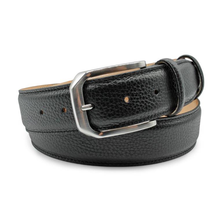 ID70530-Huxley Tanner Johnson 40MM Black Jeans Belt